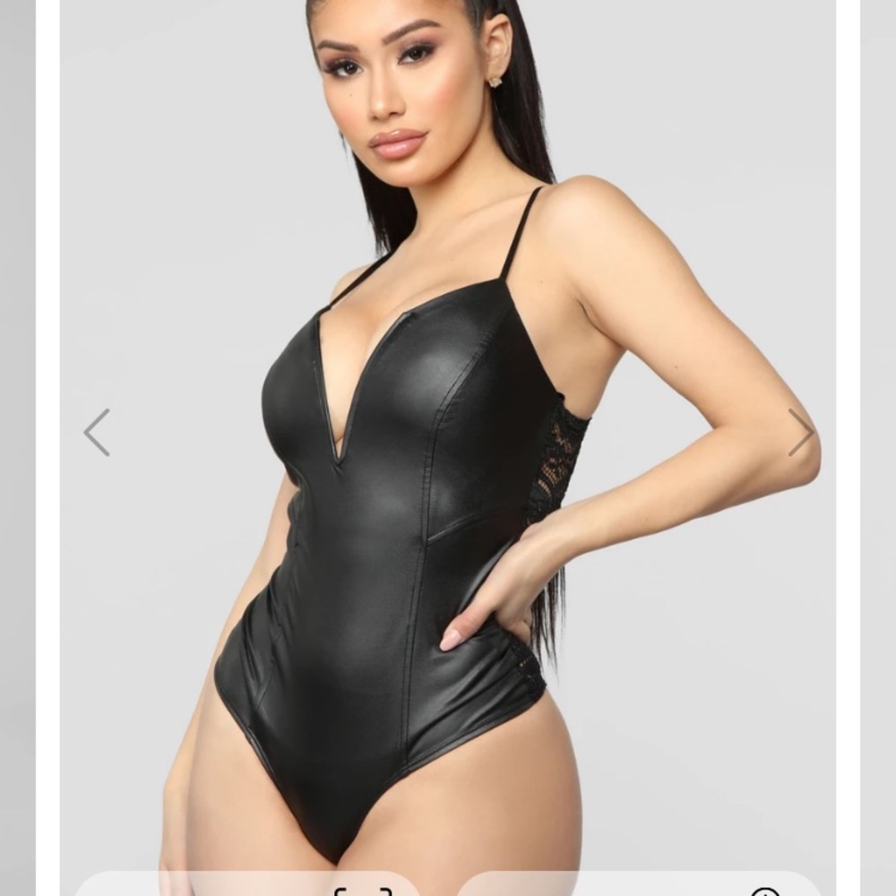 You Should Try Bodysuit - Black M w/ Tags